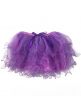 Image of Ruffled Purple Fairy Womens Costume Tutu
