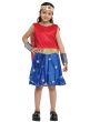 Image of Wonder Girl's Comic Book Superhero Costume - Front View