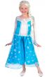 Girl's Elsa Frozen Dress Up Costume Front View