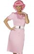 1950's Women's Pink Grease Frenchy Fancy Dress Front