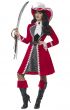 Sexy Pirate Captain Lady Deluxe Women's Costume Main Image