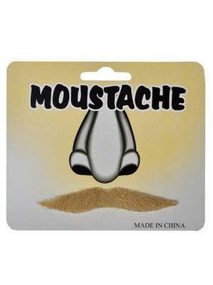 Blonde Faux Hair English Gentleman’s Self Adhesive Costume Moustache