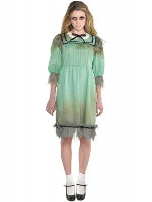 Image of Dreadful Darling Twin Women's Plus Size Halloween Costume. | Heaven Costumes