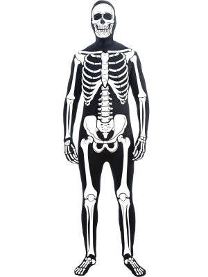Image of Spooky Skeleton Skin Suit Men's Halloween Costume