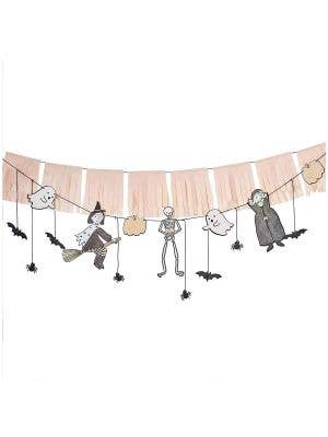 Image of Boo Crew Halloween Characters Bunting with Tassels - Main Image