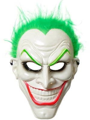 Image of Joker Clown Comic Book Villain Costume Mask