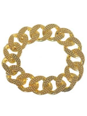 Rapper Gold Chain Costume Bracelet