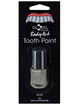Image of Brush On Silver Tooth Paint Makeup