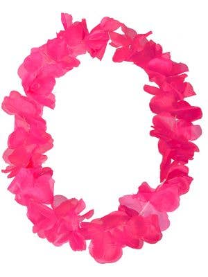 Pink Floral Hawaiian Costume Lei
