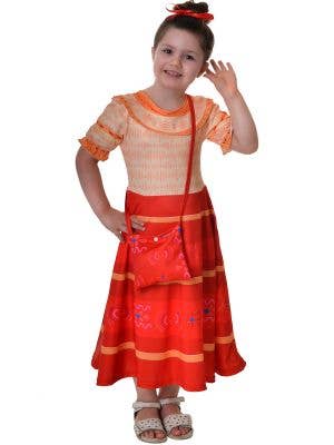 Image of Dollores Girl's Deluxe Dress Up Costume and Bag - Main View