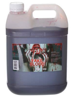 Global Paints Australian Made 4 Litre Special Effects Blood Halloween Makeup - Main Image