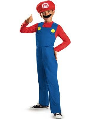 Mario Boy's Super Mario Video Game Costume Main Image