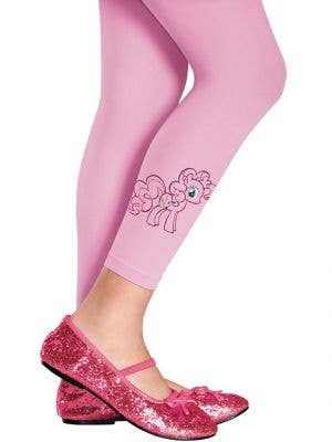 Pink Pinkie Pie Girls Footless Stockings