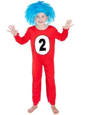 Kids Dr Seuss Inspired Thing 2 Costume