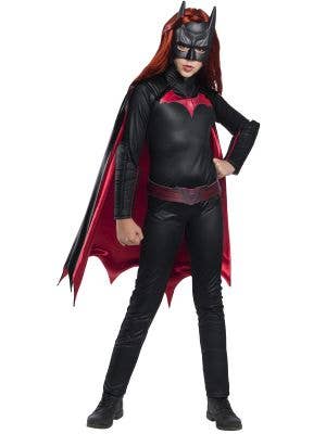 Girls Red and Black Batgirl TV Show Costume
