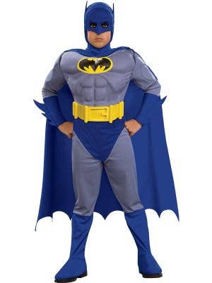 Boy's Batman Superhero Fancy Dress Front View