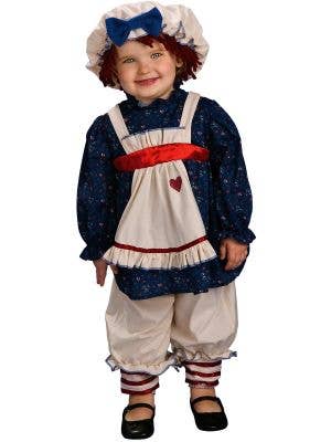 Toddler Girl's Floral Rag Doll Costume 