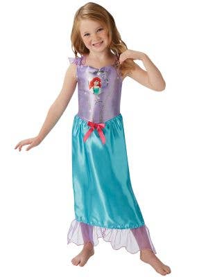 Girl's Ariel Fancy Dress Costume Front Image