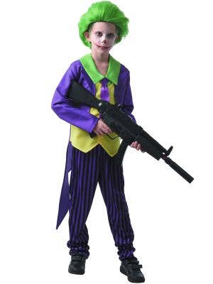 The Joker Neon Costume for Boys