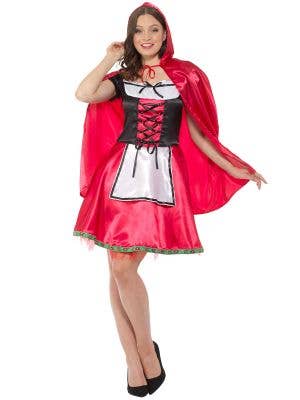 Women's Red Riding Hood Fairytale Costume Main Image
