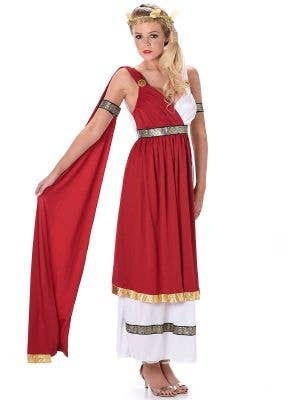 Women's Roman Empress Fancy Dress Costume Main Image
