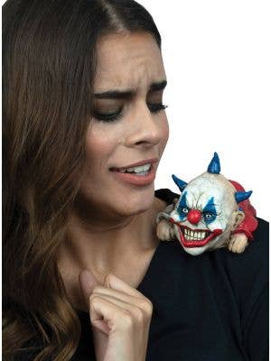 Image of Evil Clown Shoulder Buddy Halloween Costume Accessory - Main Image
