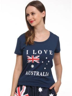Womens I Love Australia T-Shirt