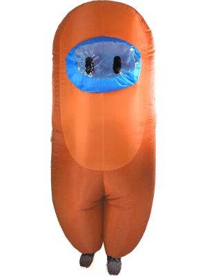 Image of Inflatable Adult's Orange SUS Crewmate Killer Costume