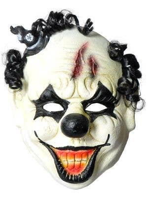 Image of PVA Foam Evil Clown with Hat Halloween Mask