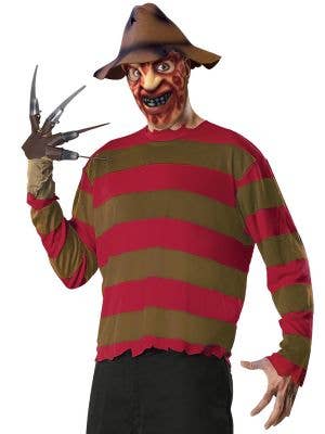 Men's Freddy Krueger Nightmare on Elm St Halloween Costume Main Image