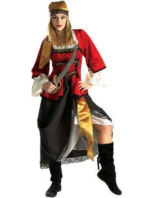 Deluxe Collector's Edition Women's Pirate Fancy Dress Costume