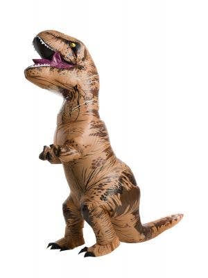 Plus Size T-Rex Dinosaur Jurassic Park Inflatable Mens Novelty Costume Main Image