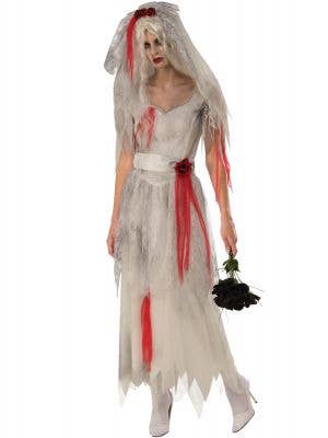 Bloody Ghost Bride Costume for Women