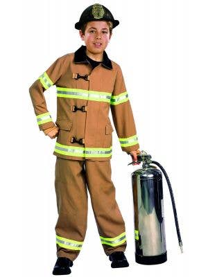 Boys Fire Chief Fancy Dress Book Week Costume