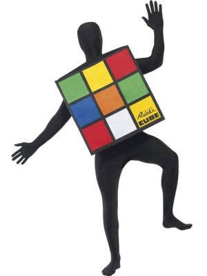Adult's Rubiks Cube Funny Fancy Dress Costume - Main Image