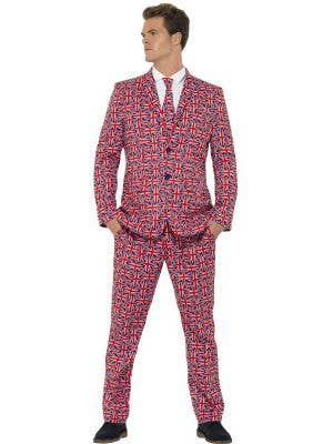 Union Jack Mens Stand Out Suit