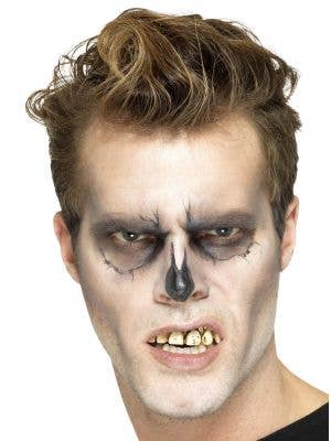 Billy Bob Skeleton Custom Fitting Halloween Costume Teeth With Putty - Main Image