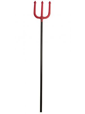 Collapsible 4 Piece Red Devil Trident Halloween Costume Accessory