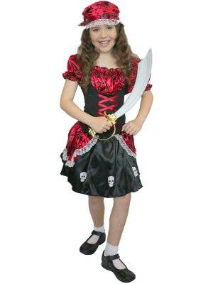 Skeleton Pirate Costume for Girls