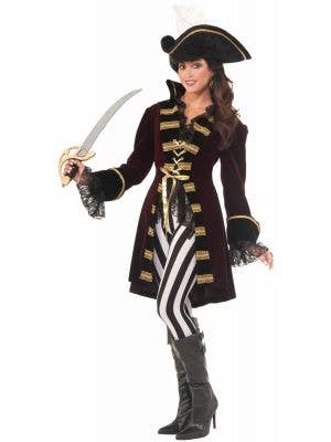 Captain Morgana Womens Deluxe Pirate Costume
