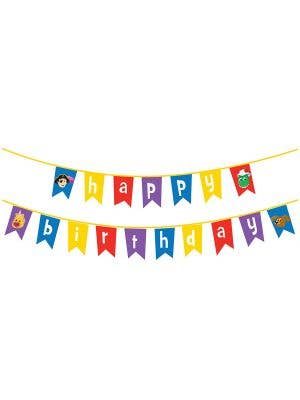 Image of The Wiggles Happy Birthday Banner Decoration