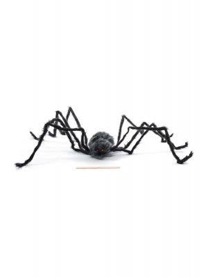 Black and Grey Giant Spider Halloween Haunted House Decoration main Image