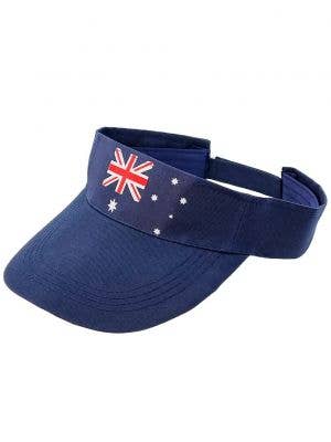 Australia Day Aussie Flag Visor Hat