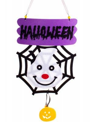 Hanging Ghost Spider Web Child Friendly Halloween Decoration