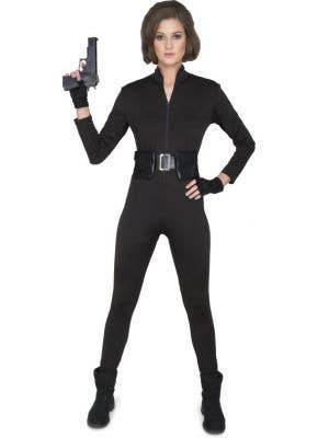 Image of Deadly Assassin Women's Black Widow Inspired Costume