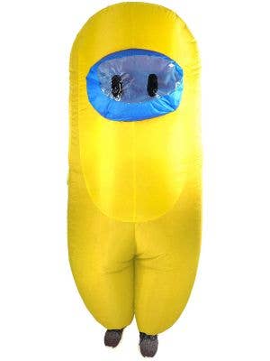 Image of Inflatable Adult's Yellow SUS Crewmate Killer Costume