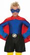 Kid's Unisex Superhero Black Satin Boxer Shorts Costume Accessory Alt Image