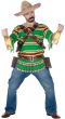 Novelty Green Striped Tequila Pop N' Dude Mexican Costume for Men