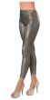 Holographic Silver Footless Costume Leggings for Women