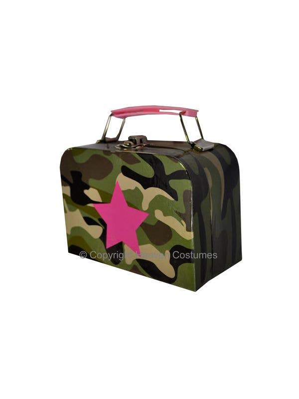 Camouflage Army Handbag Costume Accessory